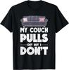 My Couch Pulls Out But I Don't Funny Adult Humor Pun Mens T-Shirt Size L & XL T-Shirt