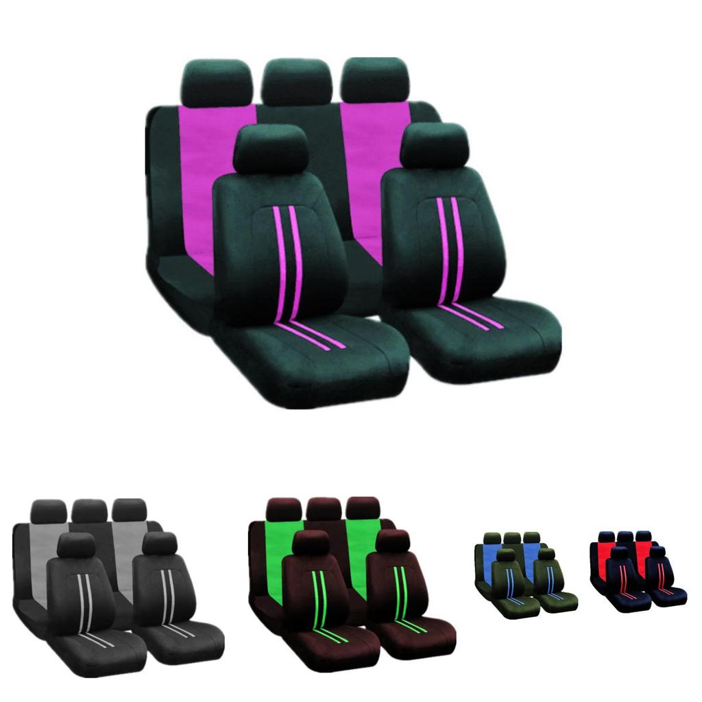Premium Qualität Universelle Autositzbezüge Vollschutz für Vorder- und Rücksitze