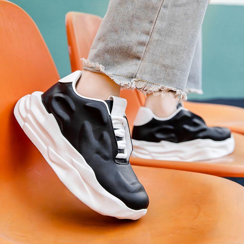 Nové jaro 2024 Stovky párování Pop Boty Pánské tenisky se silnou podrážkou Běžné boty Pánské boty Módní trendy Boty