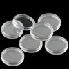 Case Coin Holders Protection Collections Gifts Display 100pcs 21mm Clear
