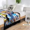 adam sandler collage Graphic Throw Blanket Fluffys Large Decorative Throw Blankets