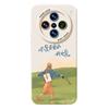 Summer Mobile Phone Case for Vivox300pro Free Girl X200/100ultra Silicone S20 Lanyard Case