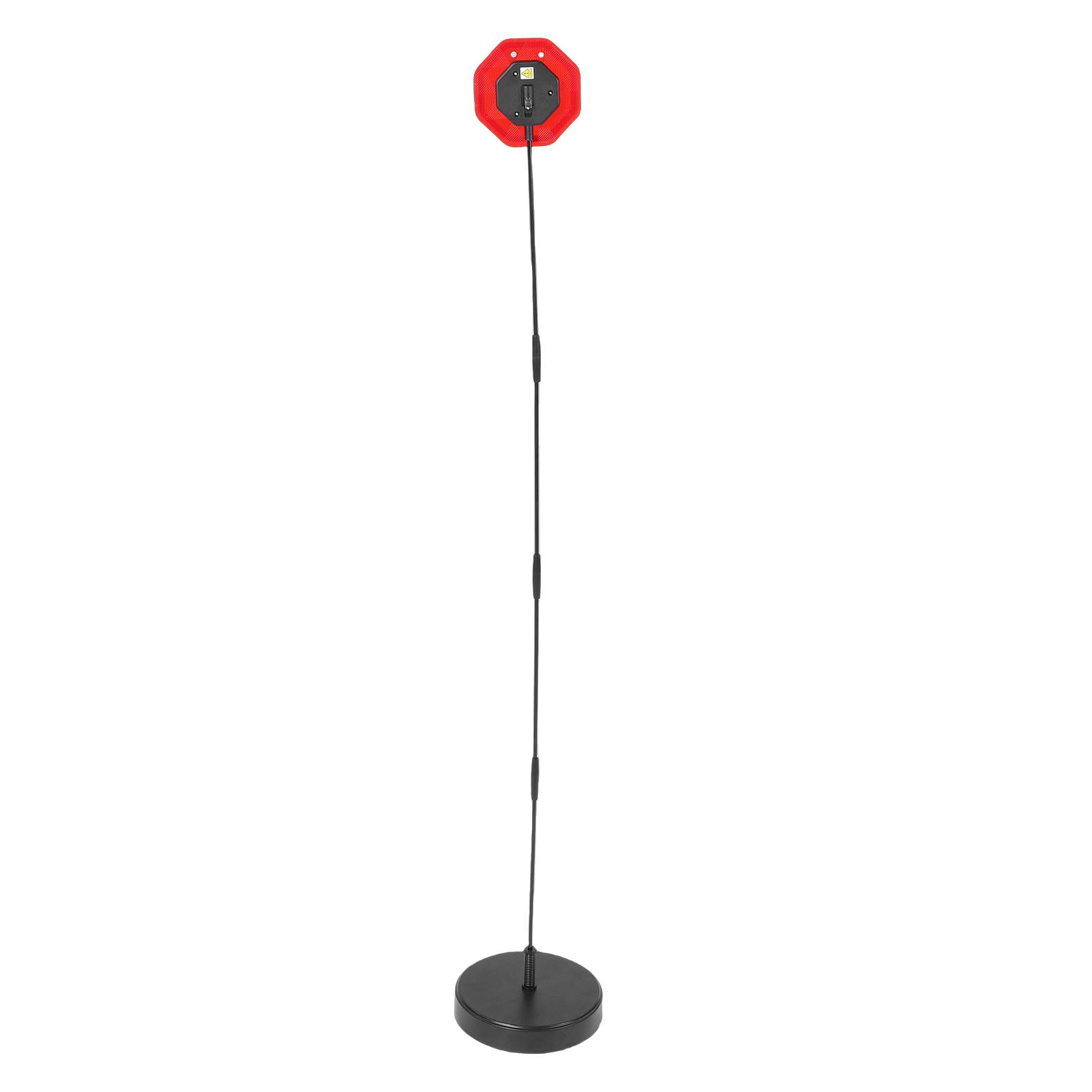 LED Stop Sign Garage Parking Assistant 130cm Height Parking Flashing Stop Sign Light for Vehicles SUV