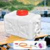 Camping Water Container with Tap And Hose, Versatile, Food-safe, Horizontal Storage Bucket for