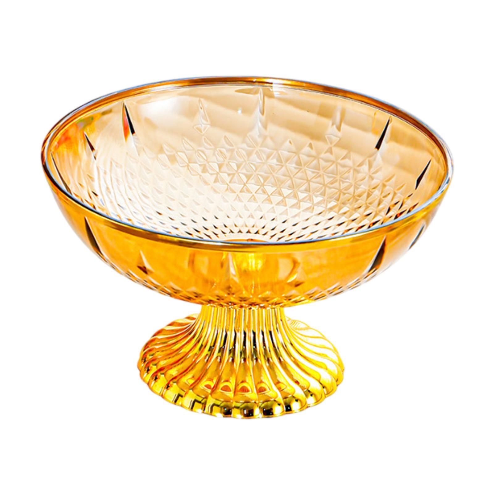 

Фруктовая тарелка, легкая, роскошная, высокого класса, закусочная тарелка, сухофруктовая чаша, многоцелевой поднос для десертов, поднос для закусок для фермерского дома, ресторана, дома коричневый