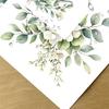 Light Switch Decal Green Leaf Vinyl Stickers Plant Leaf Design Waterproof