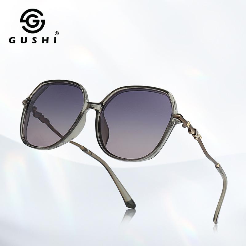 Elegant High-End Polarized Metal Frame Granny Glasses Sunglasses
