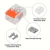 90 PCS 2/3/5 Port Wire Connector Assortment Pack Electrical Lever Wire Connectors  Electrical Wires