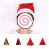 Antler Christmas Hats Velvet Red Elk Caps Leisure Santa Beanie Hat Female/Girls