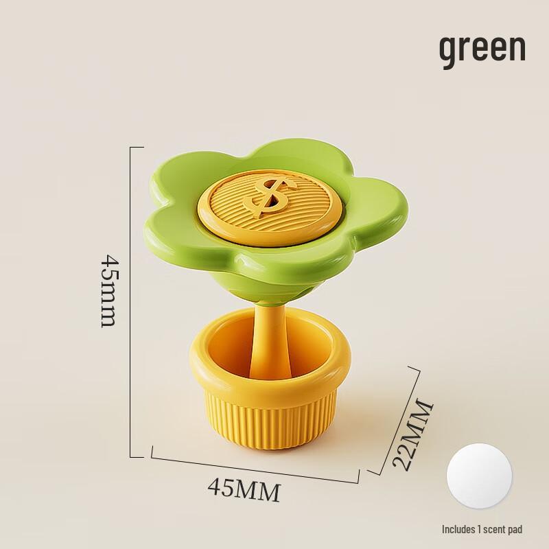 Baizien Money Flower Toilet Flush Assistant with Aromatherapy