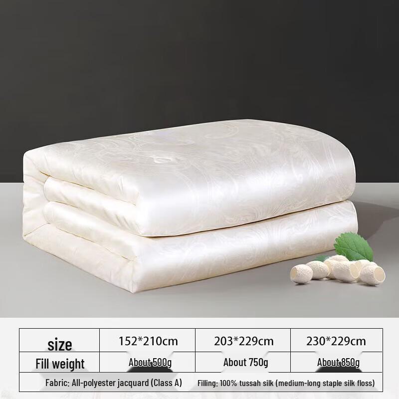 FUANNA Mulberry Silk All-Season Comforter