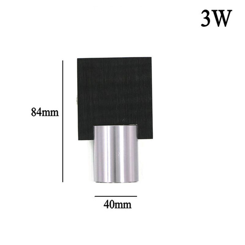 Modern Indoor 3W 6W LED Wall Lamp Aluminum Home Lighting Bedroom Living Room Decoration Aisle Corridor Wall Lights AC85-265V