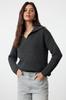 Women's Fashion Stylish Sweater Stone Basic Turn-down Collar Knitwear Sweater