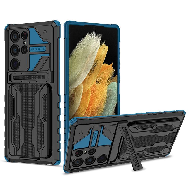 Applicable To Samsung S26Ultra King Kong Card Case Mobile Phone Case S25Ultra Card Holder S24Ultra Protective Case