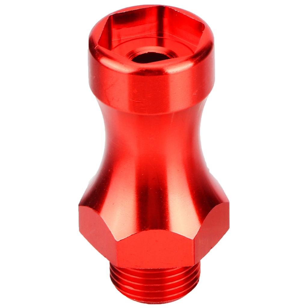 4Pcs RC Wheel Hex Driver Metal 12mm Turn 17mm Extension Adapter for RC Car Truck(Red)