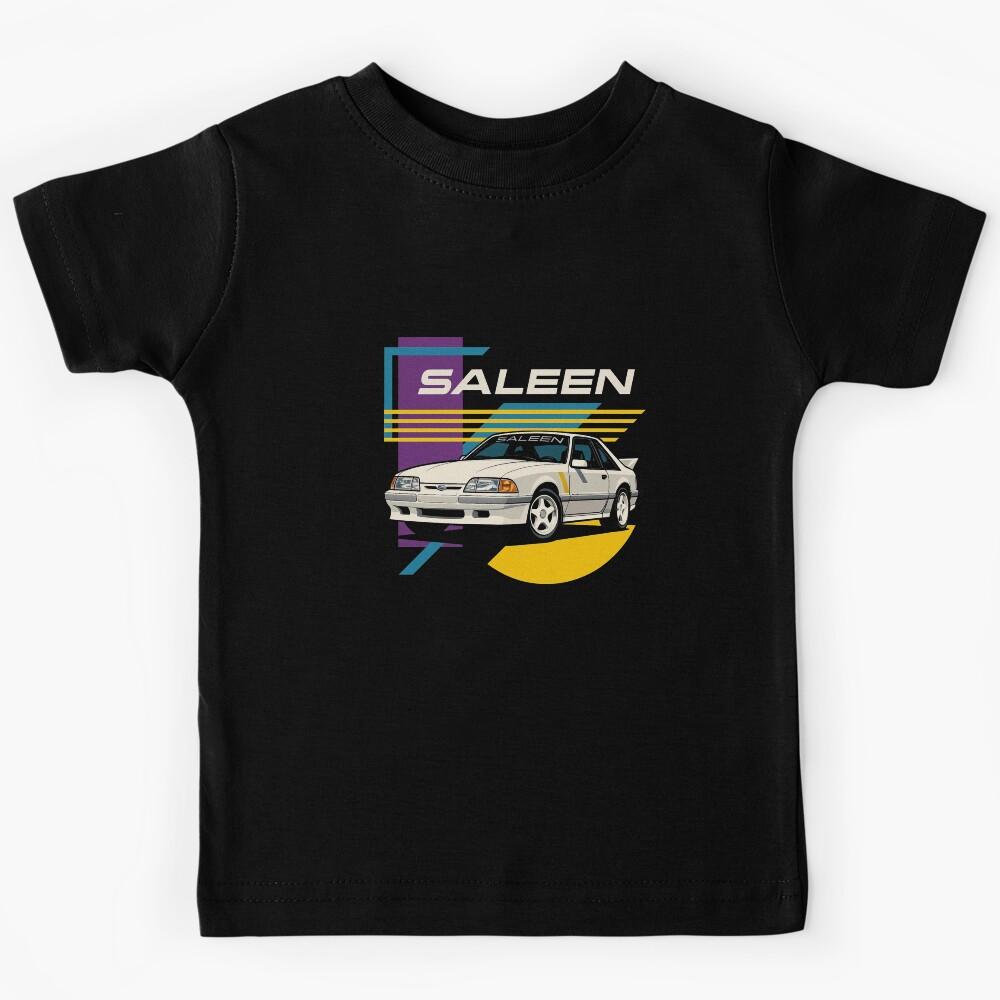 1989 Mustang Foxbody with Retro 80s Style Vibes Kids T-Shirt 100