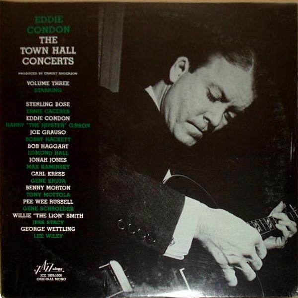 LP Record EDDIE CONDON - Town Hall Concerts, Volume 3 JCE1005 JAZZOLOGY 1988 US Jazz Used