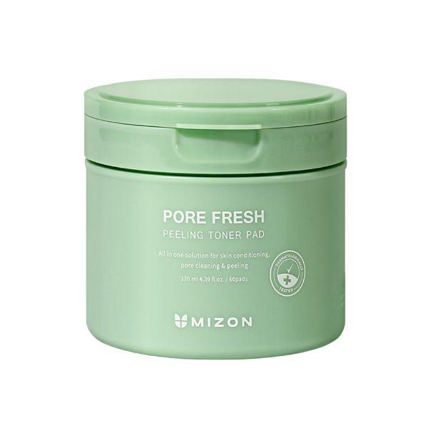 Mizon Очищающие тоник-пэды для пор Fresh Peeling Toner Pads 60 шт.