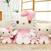 Hello Kitty Plush Doll With Short Pile Cotton Filling For Kids And Collectors