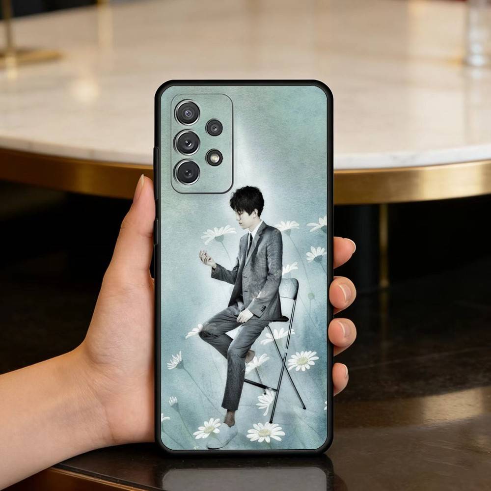 

D-Dimash K-Kudaibergen Phone Case For Samsung Galaxy A73,A72,A71,A70,A53,A52,A51,Soft Silicone Black Cover Samsung a30 a20
