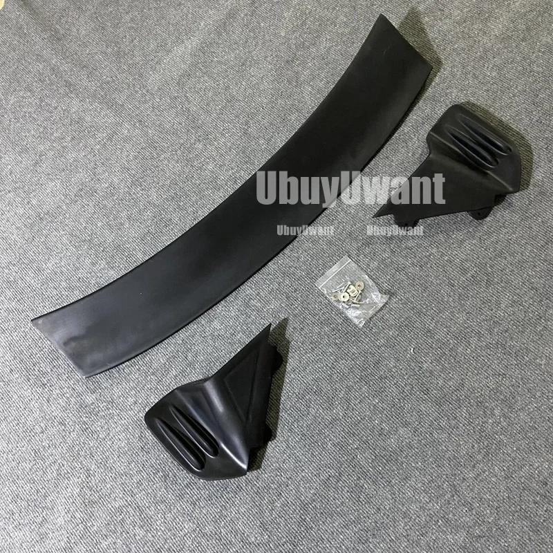 

Carbon Fiber For BMW Mini Cooper R50 R53 R56 Ver.2.11/2.12 Type B JCW Style Rear Wing Exterior Body Kits 06-13 матовый черный