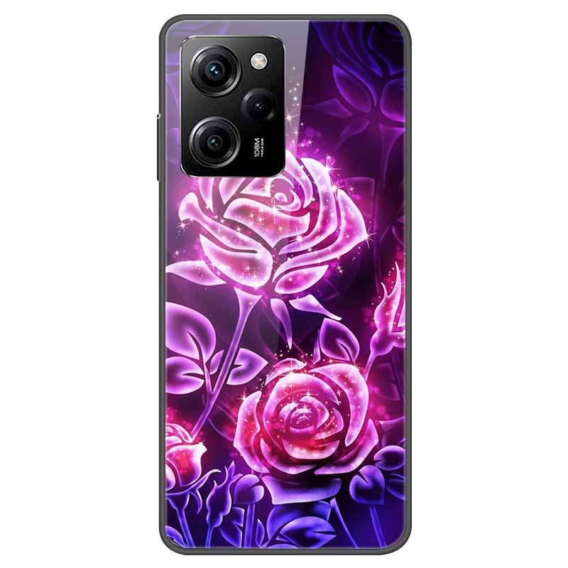 For Redmi Note 12 Pro Case Redmi Note12 5G Tempered Glass Hard Back Cover For Redmi Note 12 Pro Plus 5G Coque Starry Sky Case