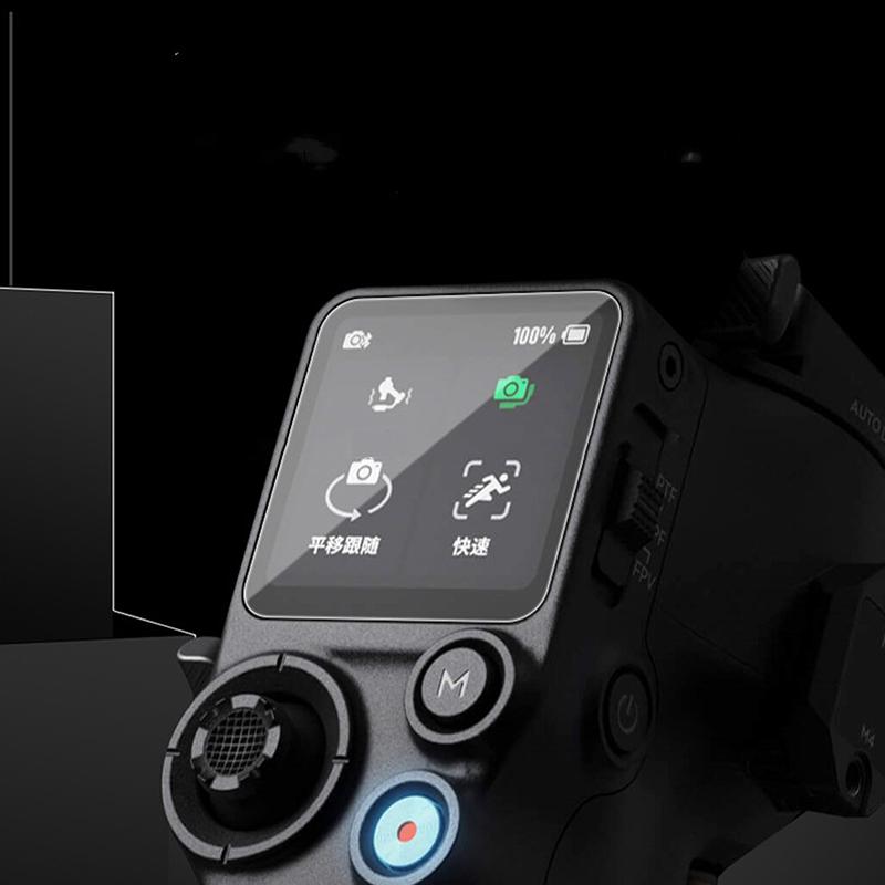 3 ks ochranné tvrzené sklo na displej pro Dji Rs3 Mini ruční stabilizační kardanový stabilizátor proti poškrábání 2,5D zakřivený ochranný kryt fólie