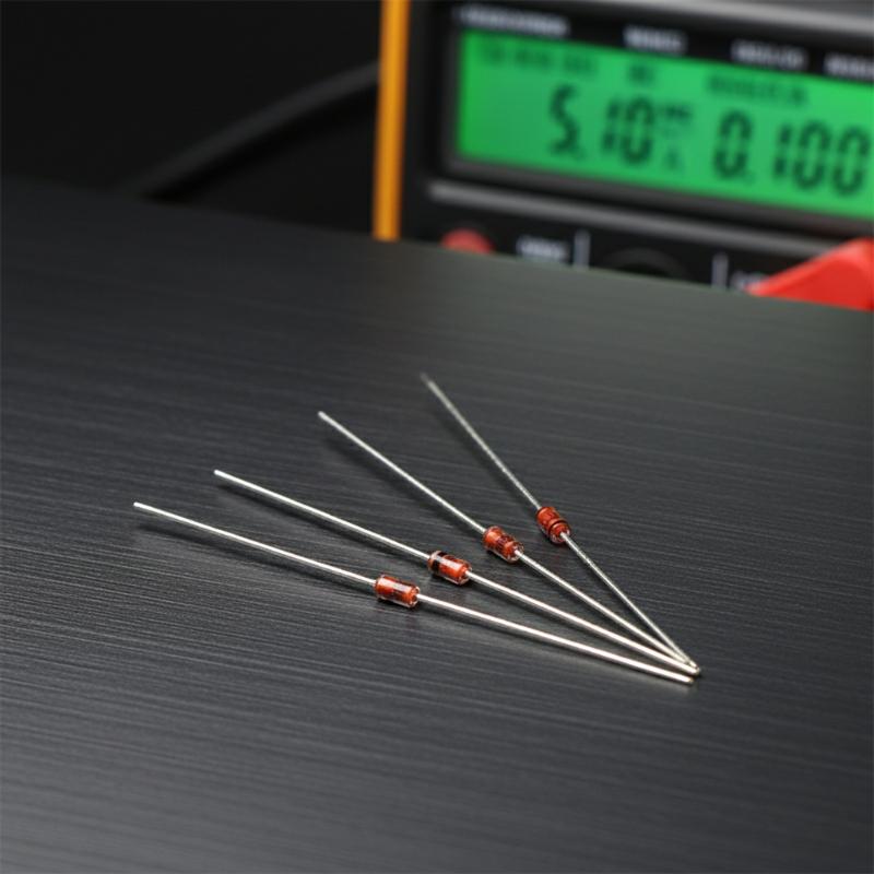 250Pcs/Set 1W Direct Insertion Voltage Regulator Diode 3.9V 4.7V 5.1V 7.5V 10V 12V 15V 1N4733/4742A