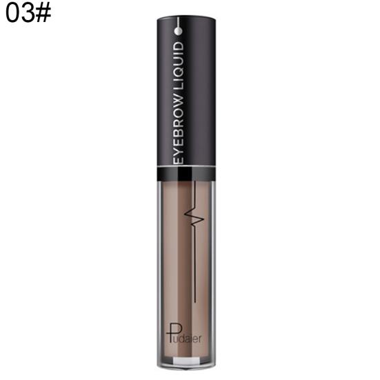 Pudaier Long Lasting Liquid Eyebrow Tint with Brush Quick Dry Dyeing Eye Makeup