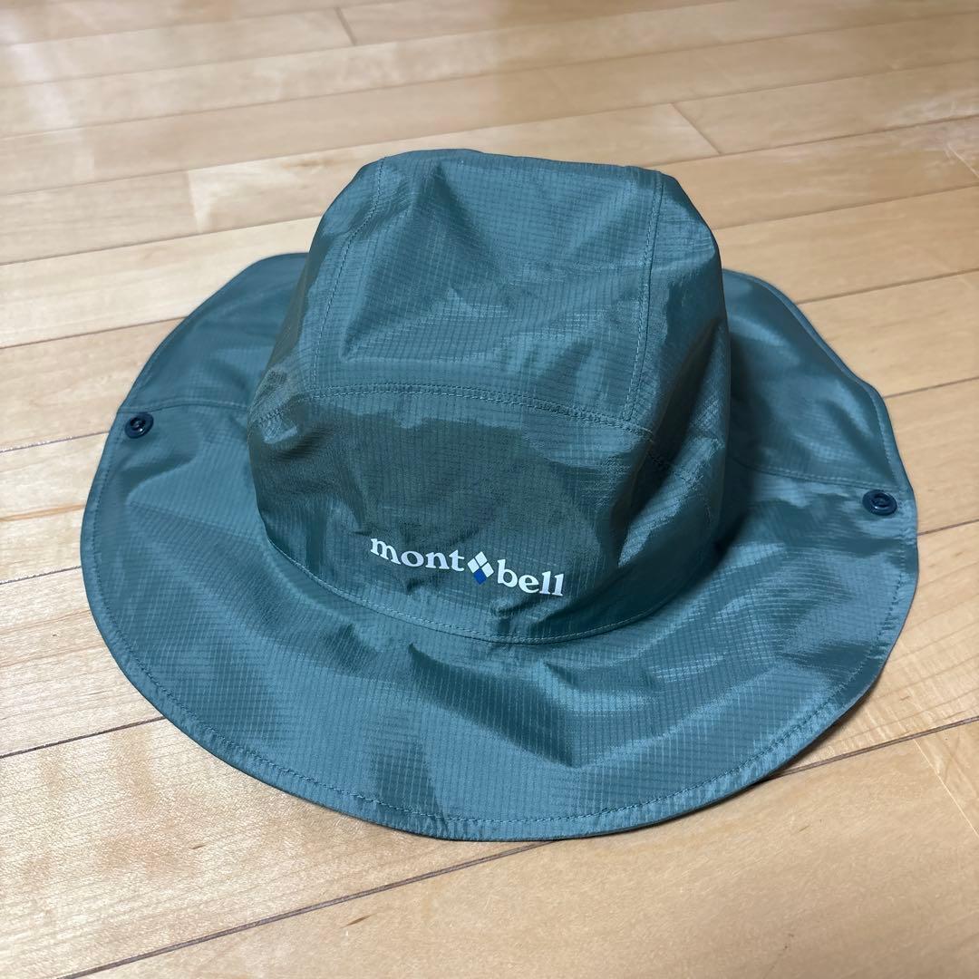Used [Good Condition] Montbell GORE-TEX Meadow Hat M size Blue Green