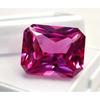 18-20 Ct Pink Sapphire Emerald Cut Flawless Certified Loose Gemstone
