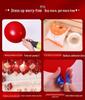 Da Li Red Wedding Balloons - Engagement & Wedding Decoration Supplies with Double Happiness Theme