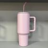 Stainless Steel Large Capacity Car Ice Cream Cup 304 Insulated Cup Cold Straw Cup