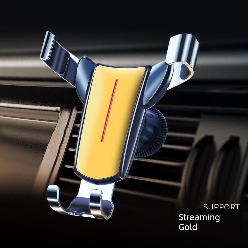 Car Phone Holder New Model Car Navigation Air Vent Gravity Mount Car Holder Clip-On Car Mount