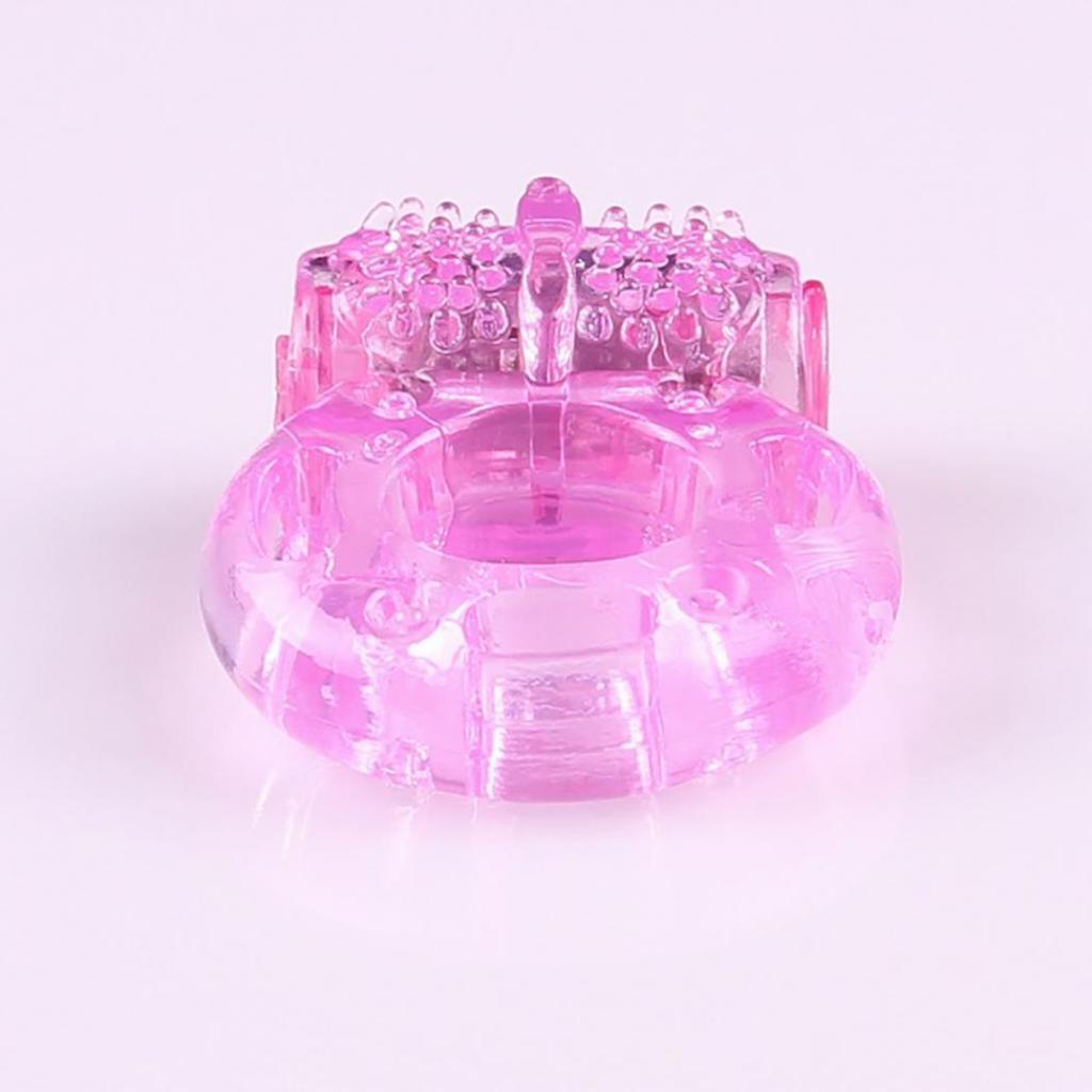 Fleksibel Vibrator Penis Cock Delay Ring G-punktstimulator Par Voksne Sexleketøy