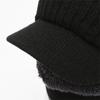 Outdoor Herren Damen Beanies Strickmütze Beanie Mütze Verdickte Wolle Winddichte Mütze Schal Winter Warm