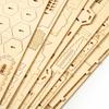 Hallisun 3D Wooden Puzzle for Adults (Ages 14+) - Assembly 3D Castle Puzzle - Mechanical Craft DIY Mechanical Wood Puzzle Toy Hobby Christmas Valentin