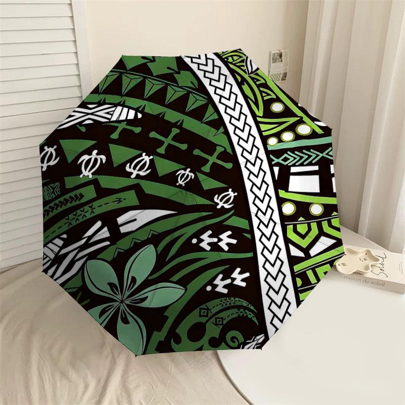 

1PC Tattoo Pattern Umbrella-8-Rib Reinforced Portable Folding Travel Suitable for All Seasons Outdoor Daily Use-J403
