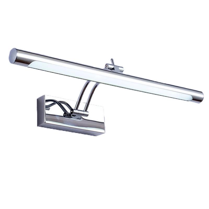 Minimalist LED Anti-fog Vanity Light for Bathroom & Makeup Mirror, Drill-free Installation