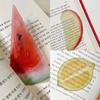 Creative Fruit Slice Bookmark With Simulation Funny Design Sense For INS Fixed Book Photography Cartoon Cute Note Bookmark