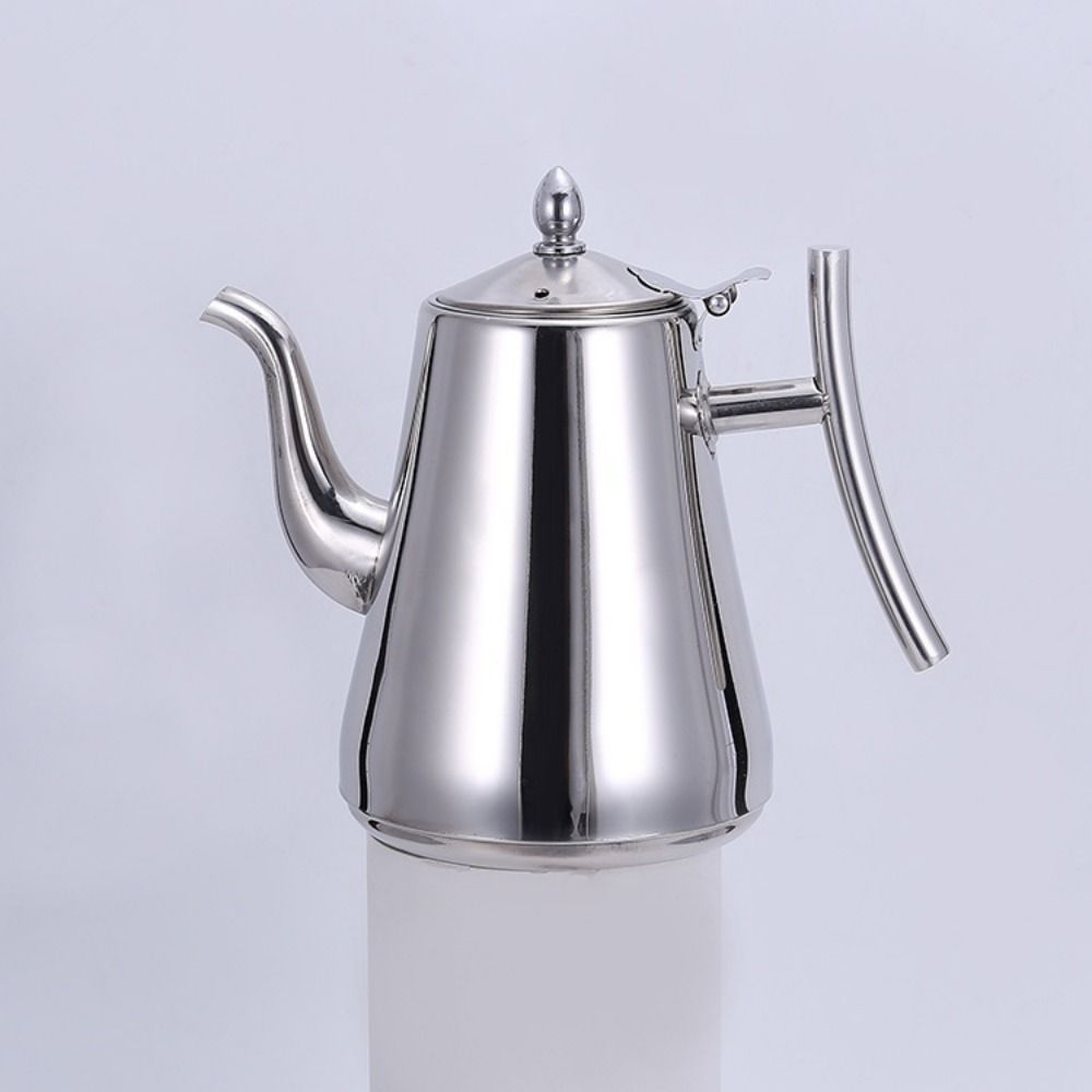 with Lid Tea Pot With Filter Removable Water Kettle With Strainer Stovetop Safe
