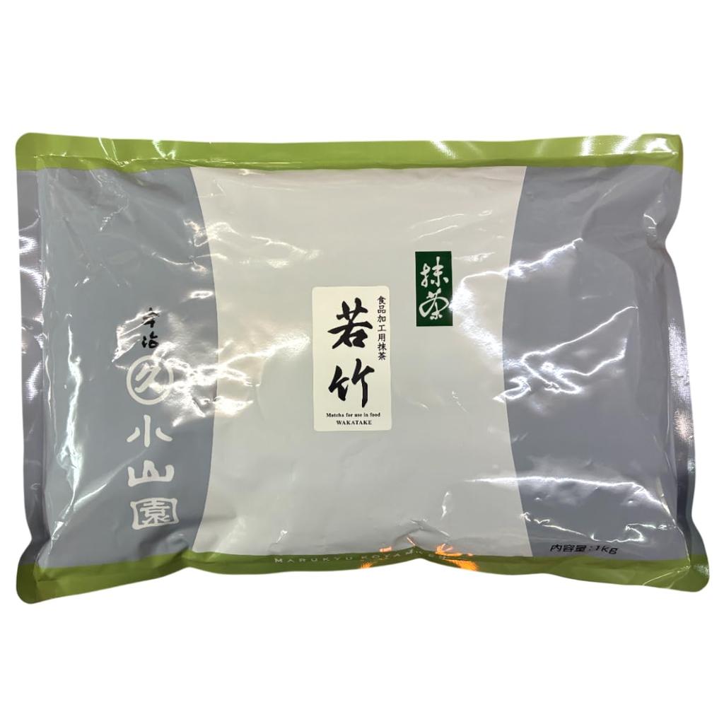 Marukyu Koyamaen Food Processing Wakatake 1kg Bag Matcha, Variety,