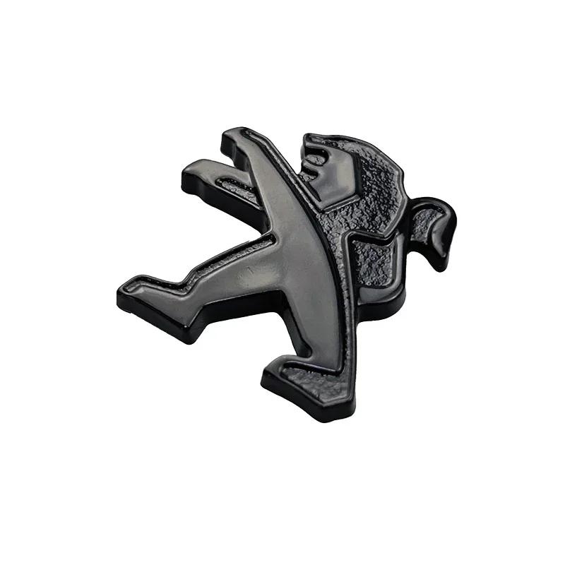 Car Sticker 2025 Hot For Peugeot 308 307 408 208 508 3008 2008 5008 2.9x3.1cm Metal Alloy Sticker Car Steering Wheel Center Badg