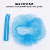 100 PCS Disposable Non Woven Bouffant Caps One Size Fits Most Breathable Anti Hair Shedding for Home Renovation Work