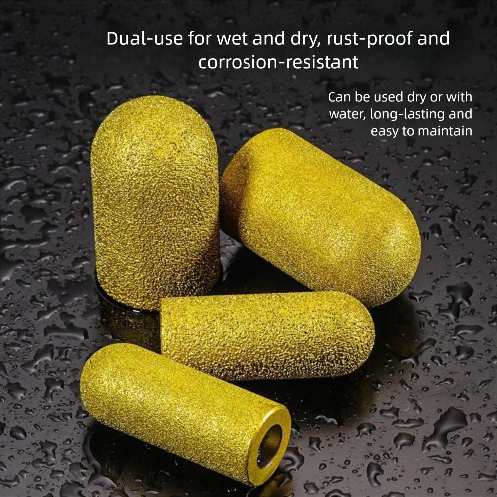 Efficient Brazed Finger Bit Durable Grinding Wheel Optional Milling Cutter  For Dressing