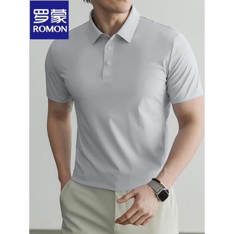 ROMON Men s Cooling Silk-Feel Polo Shirt XL