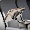 Compact Travel Foldable Magnetic Phone Mount Support Stand With Secure Carabiner Clip And 720° Adjustable Viewing Angle