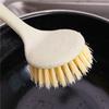 Decontamination long handle pot brush straw pot brush kitchen supplies household dishwashing pot brush stove cleaning brush pot brush