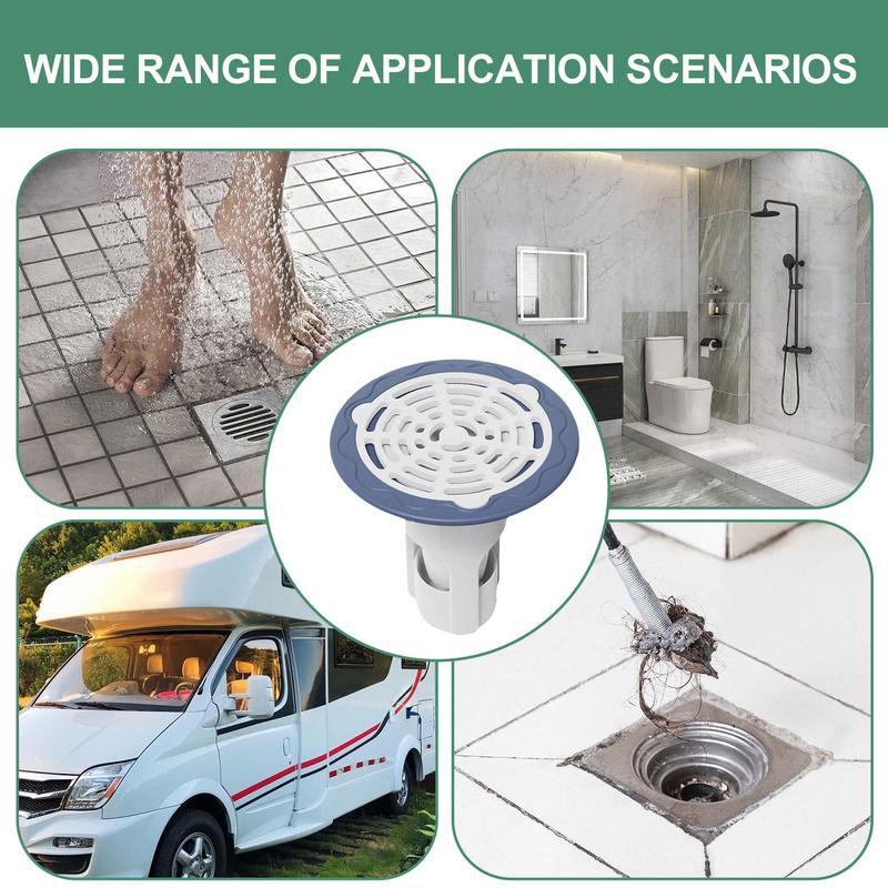 Bathroom Sink Stopper Kitchen Anti-Clogging Strainer Odor Proof Sink Stopper Garbage Disposal Plumbing Equipment For Shower