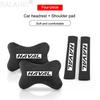 Fashion Car Head Neck Rest Pillow Seat Belt Protect Shoulder Pad For Haval H6 Jolion H9 F7X F7 Dargo H1 H2S M6 H3 H4 H5 H7 H8 F5